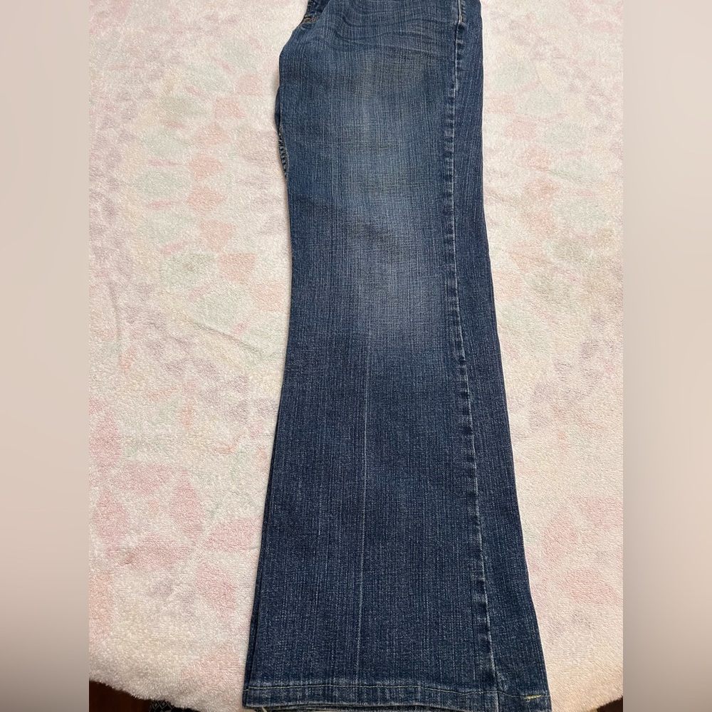 Levi’s 528 Curvy‎ Bootcut Jeans Women’s Dark Wash Boot Cut Size13 - Picture 7 of 9